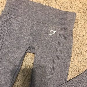 New gymshark vital seamless leggings in blue marl